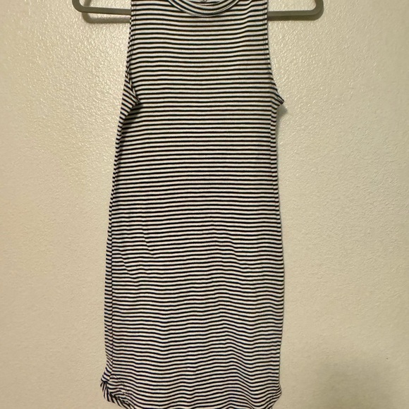 Monteau Classic Striped Dress - Picture 1 of 3